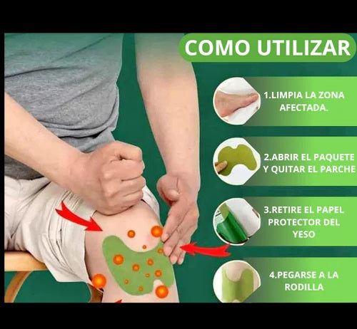 FlexiPatch™ – Alivio Articular Instantáneo (10 Parches por Caja)