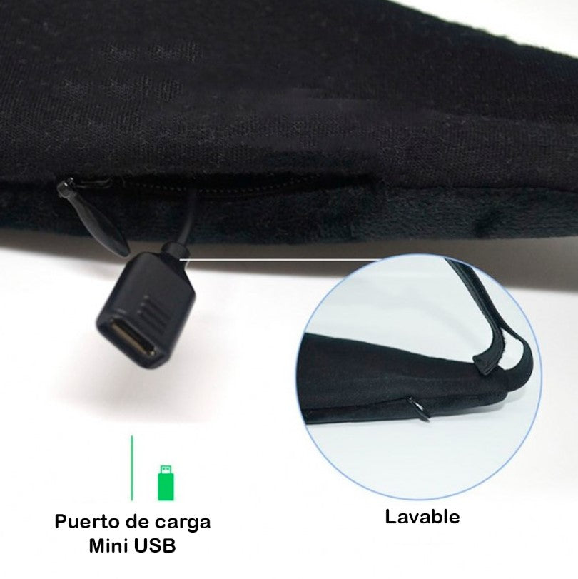 NUEVA MÁSCARA PARA LOS OJOS CON AURICULARES