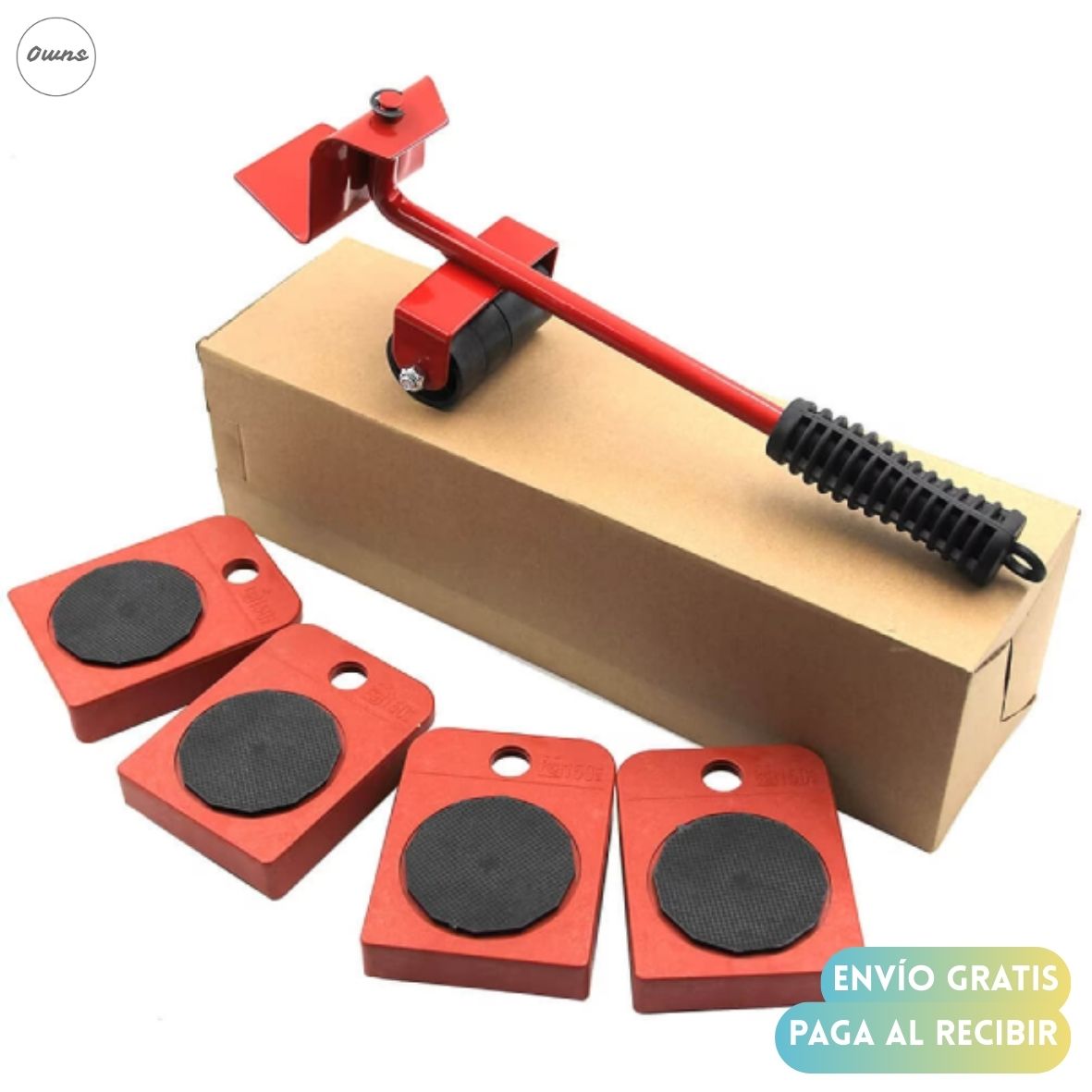 Kit Levanta Muebles SafeLift™ – Mueve muebles pesados sin esfuerzo ni dolor de espalda