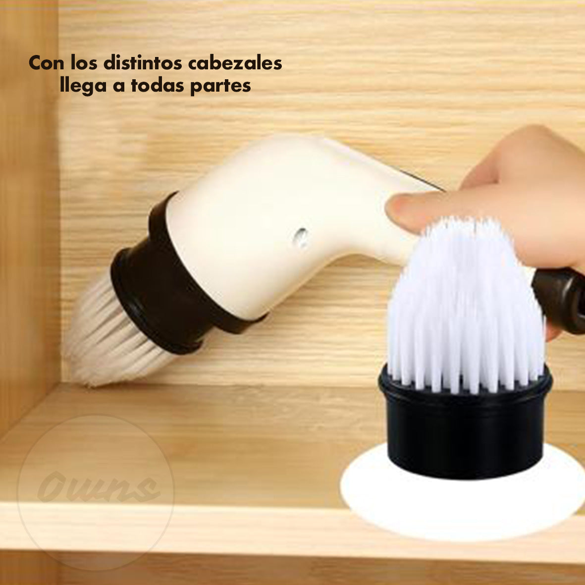 Cepillo Eléctrico Brillaris – Limpieza Profunda – Hogar Impecable en Minutos