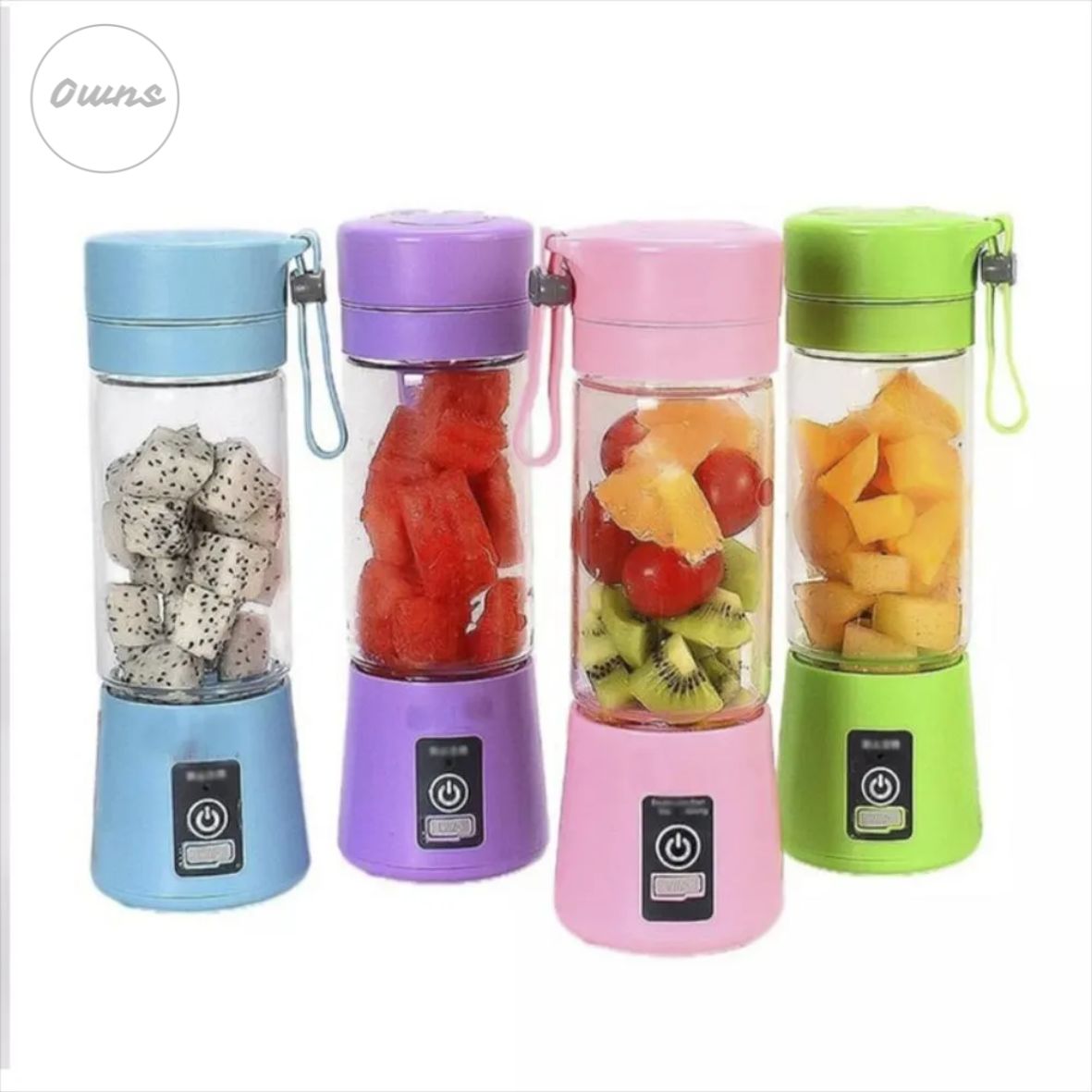 Mini Licuadora FitGo™ 380 mL – Smoothies rápidos para días en movimiento