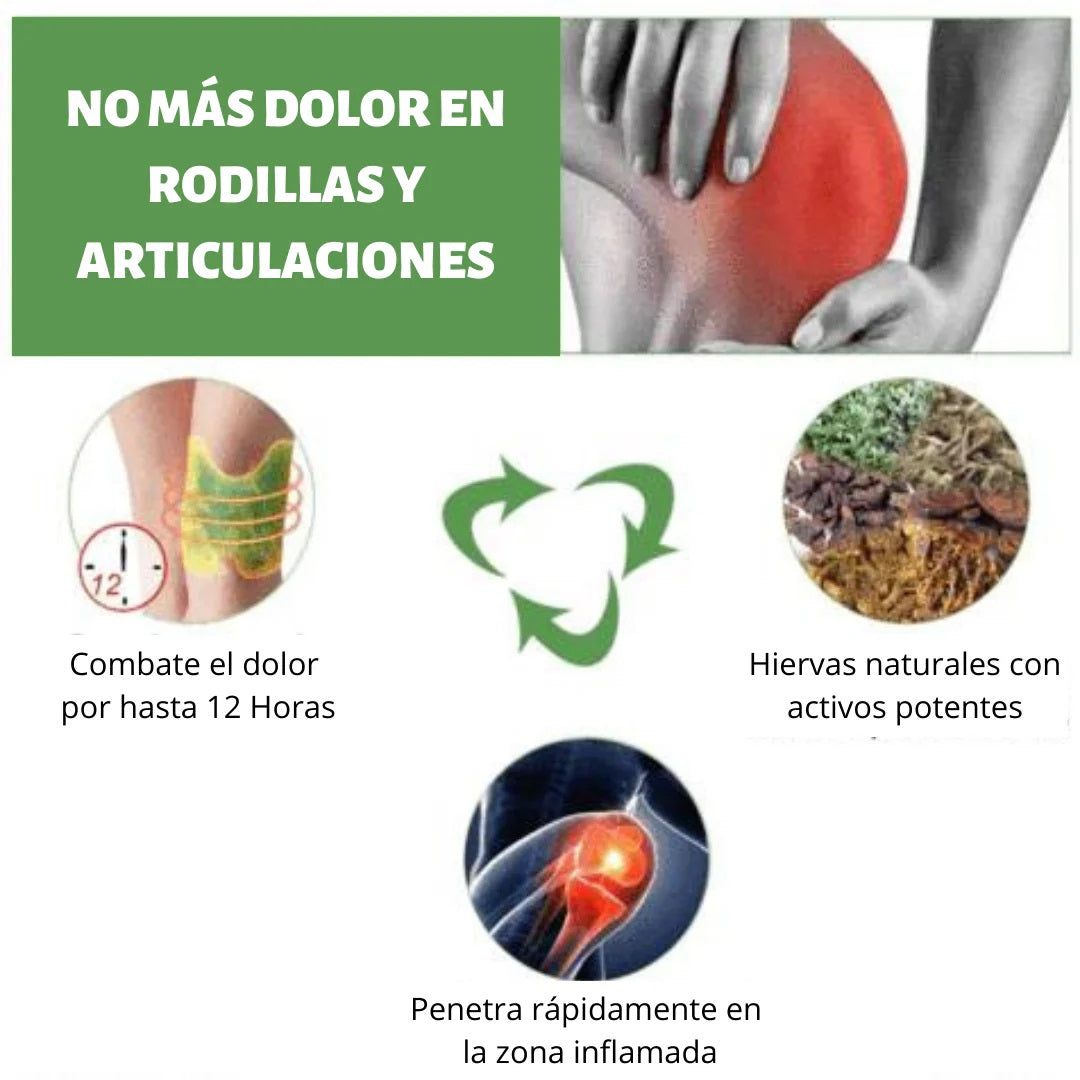 FlexiPatch™ – Alivio Articular Instantáneo (10 Parches por Caja)