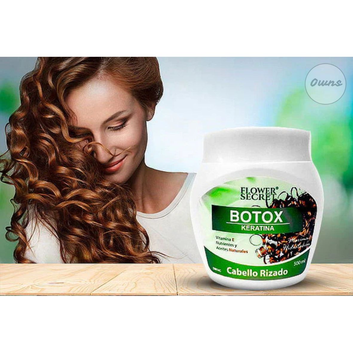 Botox Capilar CURLÉA – Hidrata y moldea – Rizos elásticos, brillantes y controlados toda la semana