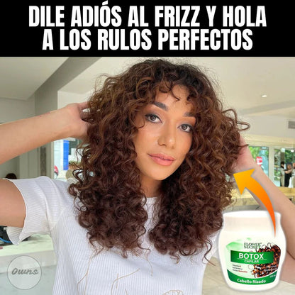 Botox Capilar CURLÉA – Hidrata y moldea – Rizos elásticos, brillantes y controlados toda la semana