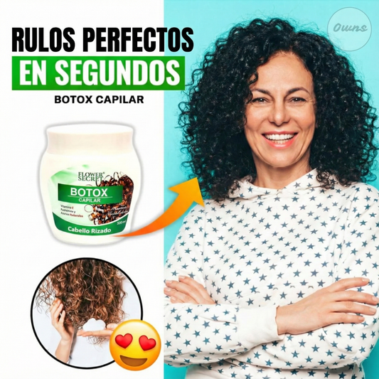Botox Capilar CURLÉA™  – Hidrata y moldea – Rizos elásticos, brillantes y controlados toda la semana