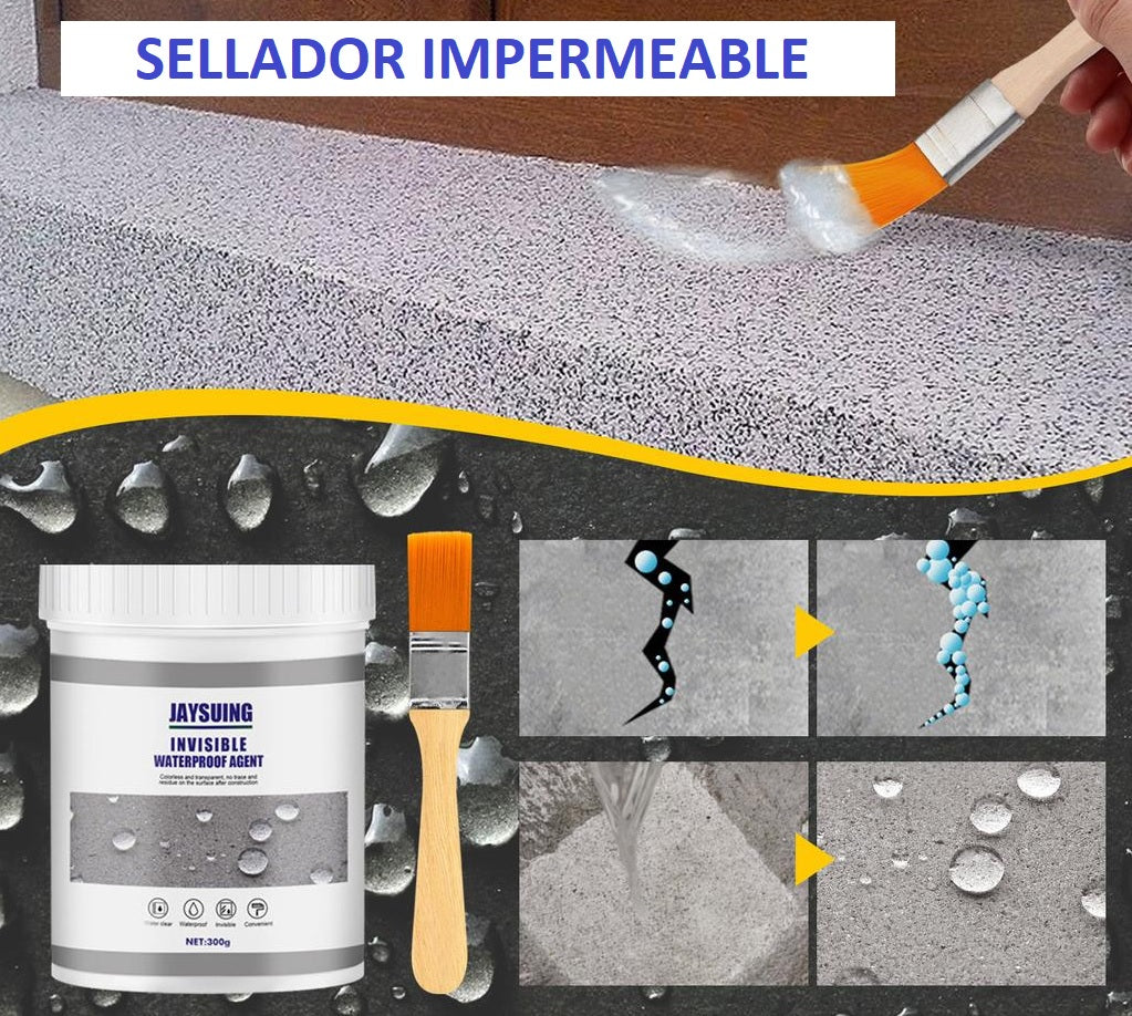 Sellador Para Filtraciones Y Fugas 300g + Pincel de regalo