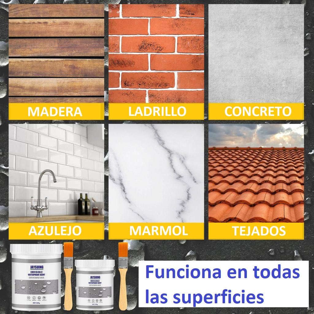 Sellador Para Filtraciones Y Fugas 300g + Pincel de regalo