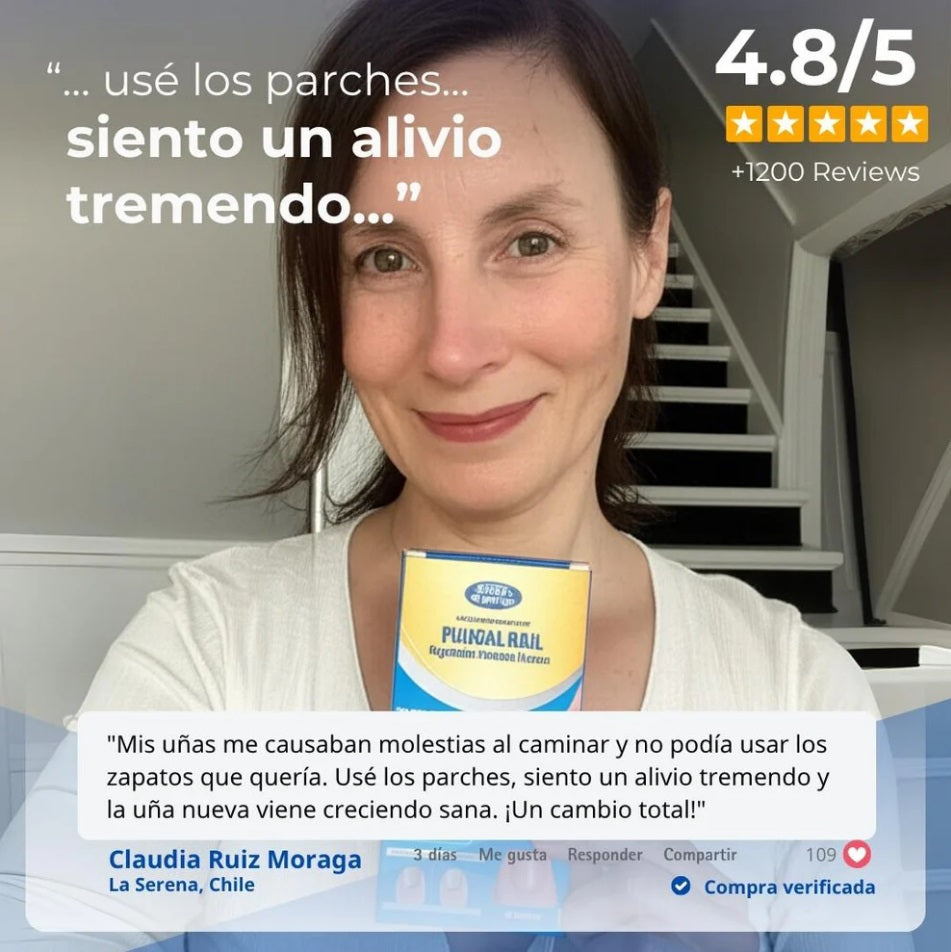 Parches Antihongos OneNail™ – Elimina Hongos Fácilmente. Luce uñas limpias y fuertes