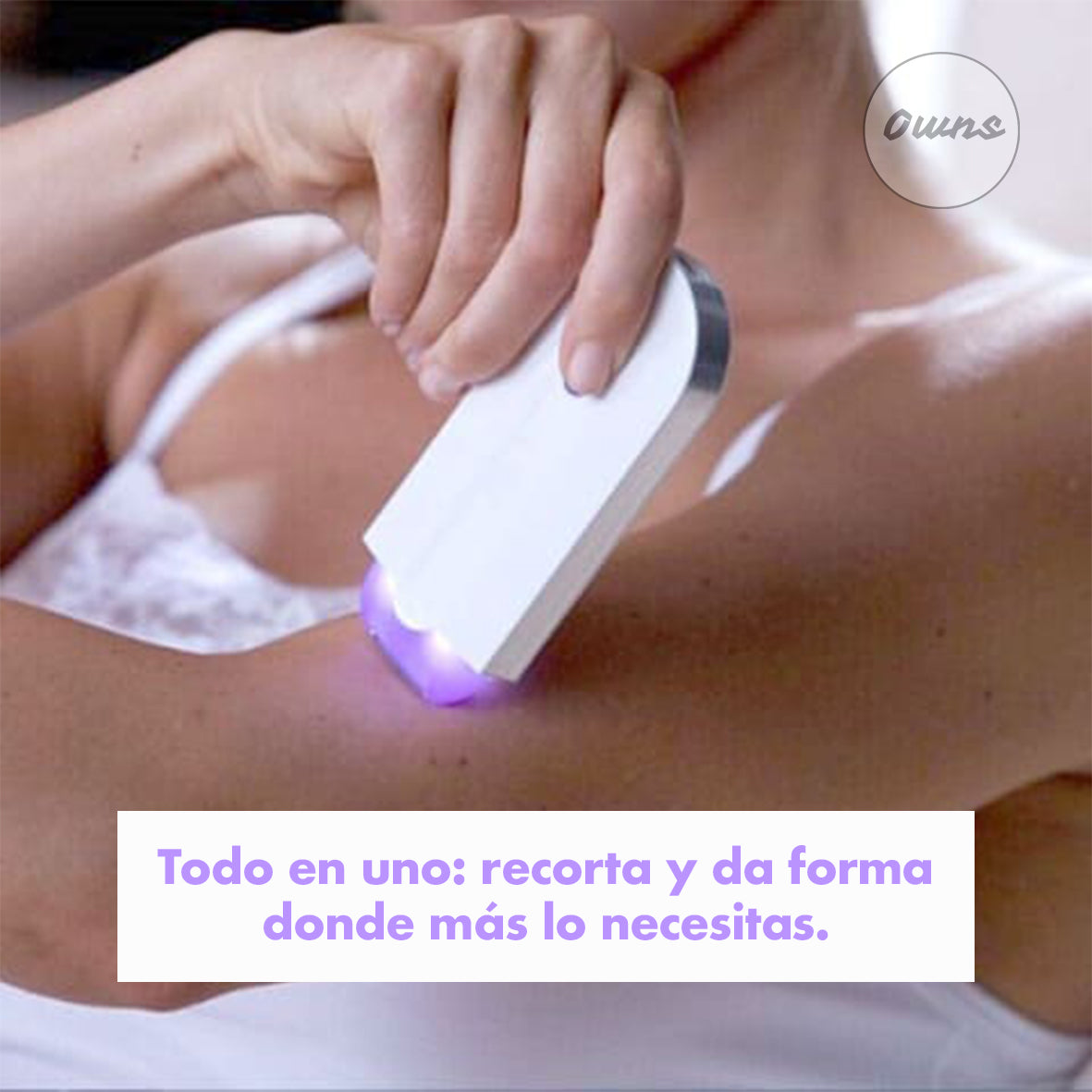 Depiladora Láser DepiPRO – Depila sin dolor – Piel suave y lista en minutos