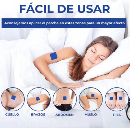 Parches Relajantes para Dormir DeepSleep™ (10 parches por caja)