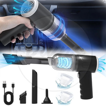 Mini Vacuum Pro – 3 funciones en 1 – Tu auto y hogar impecables en minutos