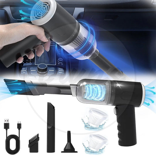 Mini Vacuum Pro – 3 funciones en 1 – Tu auto y hogar impecables en minutos
