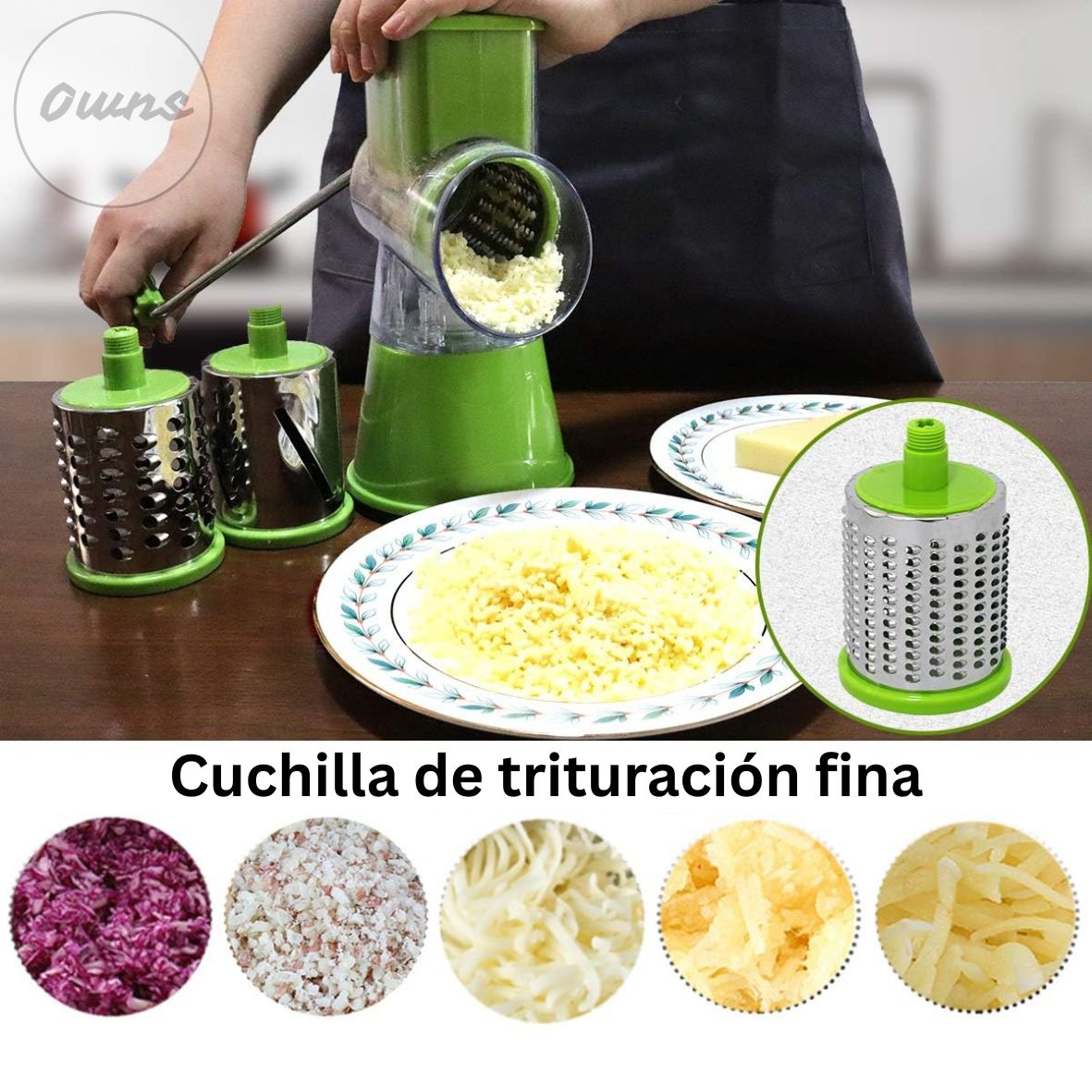 Rallador HomeChop™ – Cocina rápido, fresco y sin complicaciones todos los días