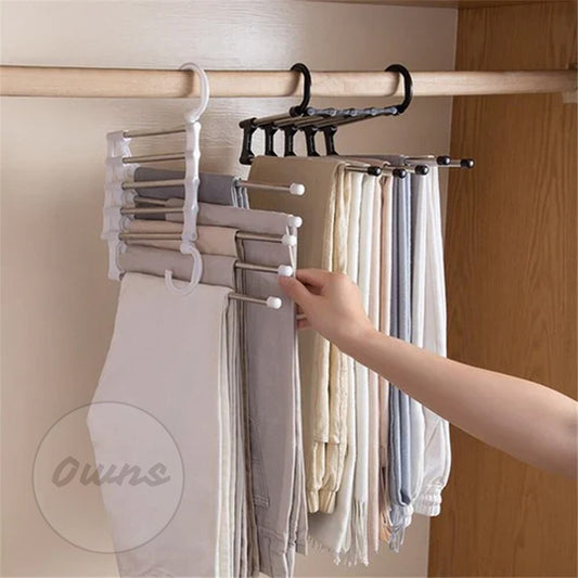 Percha 5 en 1 MaxOrder – Ahorra espacio – Transforma tu armario pequeño en un clóset funcional en minutos