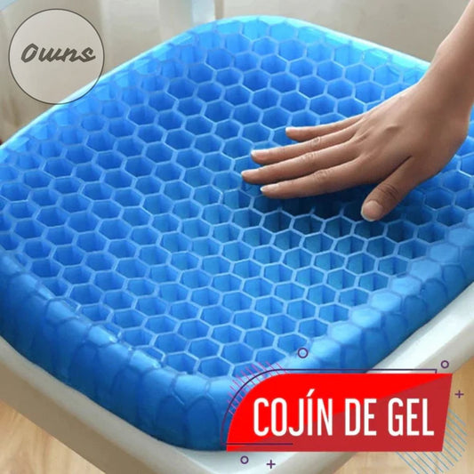 Cojín de Gel ErgoZen™ – Comodidad inteligente para tu espalda