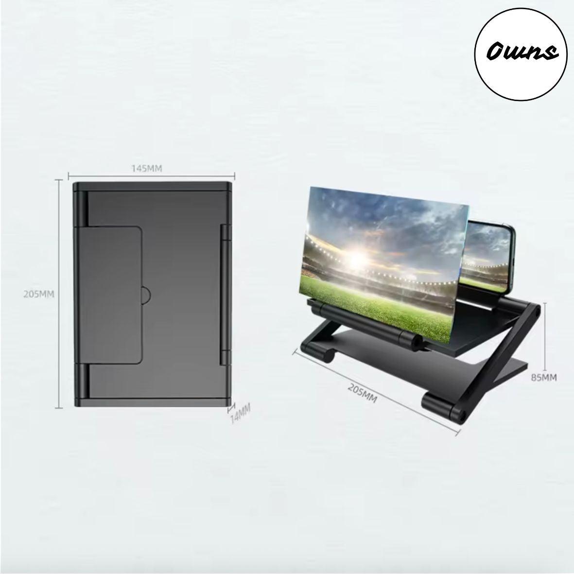 Amplificador de Pantalla MaxView™ – Experiencia Cinemática en Cualquier Lugar