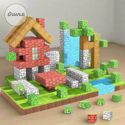 Bloques Magnéticos DecoBricks™ – Haz que tus hijos diseñen, creen y aprendan jugando