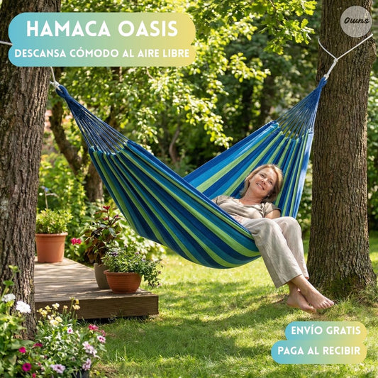 Hamaca OASIS™ – Descanso inmediato en outdoor y jardín