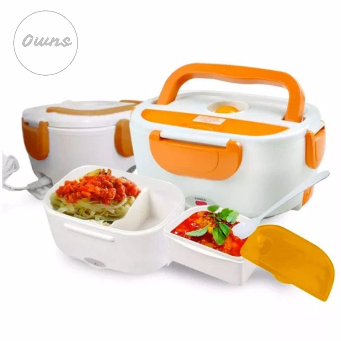 Lonchera Eléctrica HotEase™ - Tu comida caliente, donde quieras