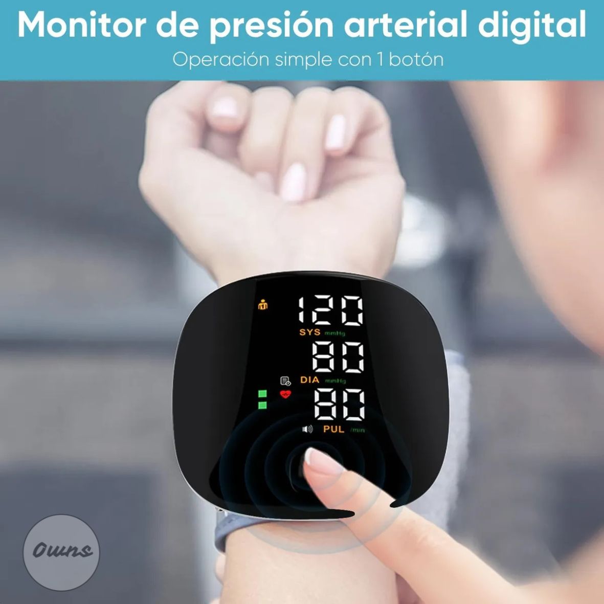 Tensiómetro VitaPulse™ – Controla tu presión donde sea y cuando sea