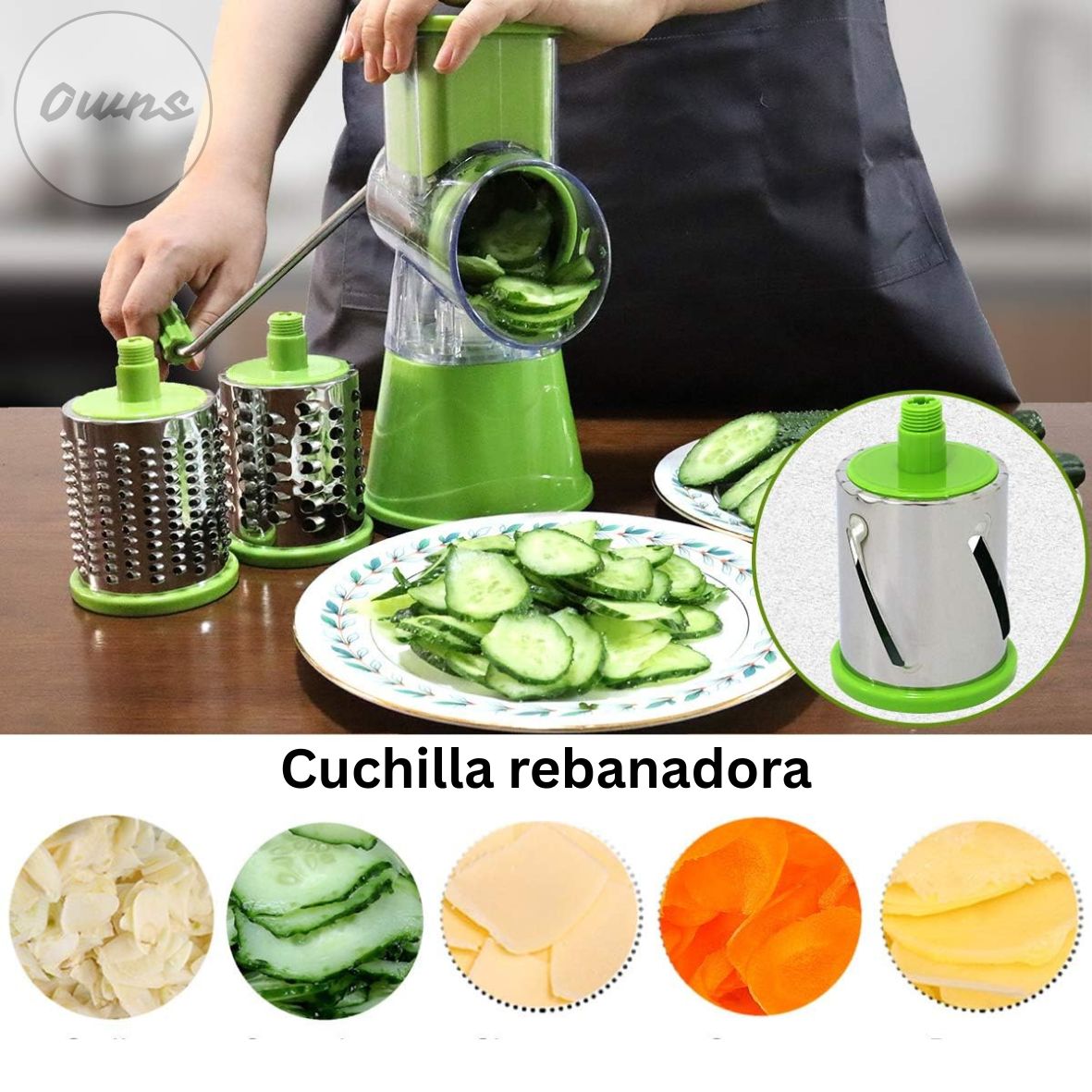 Rallador HomeChop™ – Cocina rápido, fresco y sin complicaciones todos los días