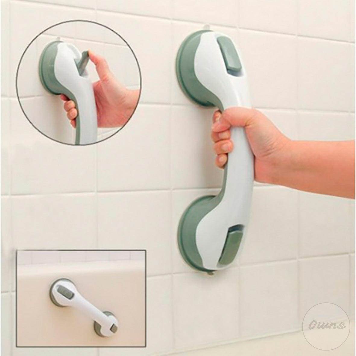 SafeGrip – Mango de baño seguro, soporte antideslizante - Mantente firme y evita caídas al entrar o salir de la ducha