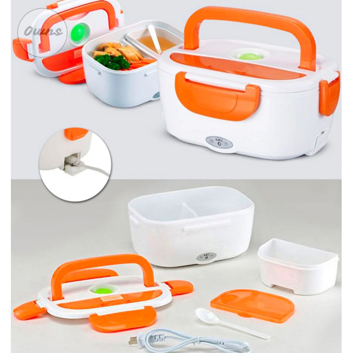 Lonchera Eléctrica HotEase™ - Tu comida caliente, donde quieras