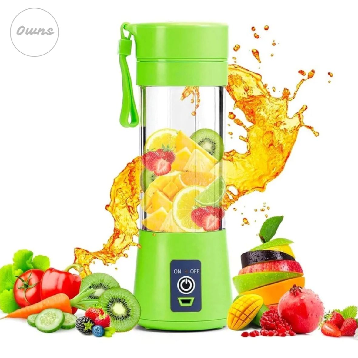 Mini Licuadora FitGo™  380 mL – Smoothies rápidos para días en movimiento