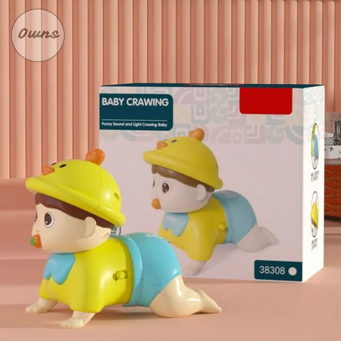 Muñeco Gateador GateaPro™ - Aprende a gatear seguro y divertido desde tus primeros pasos