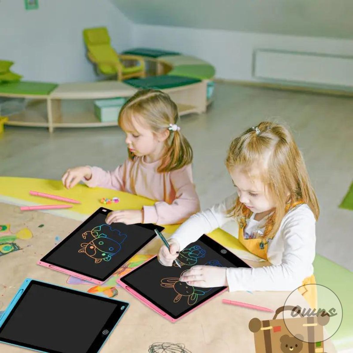 Pizarra LCD ColorGlow Kids™ – Imaginación activa sin distracciones digitales
