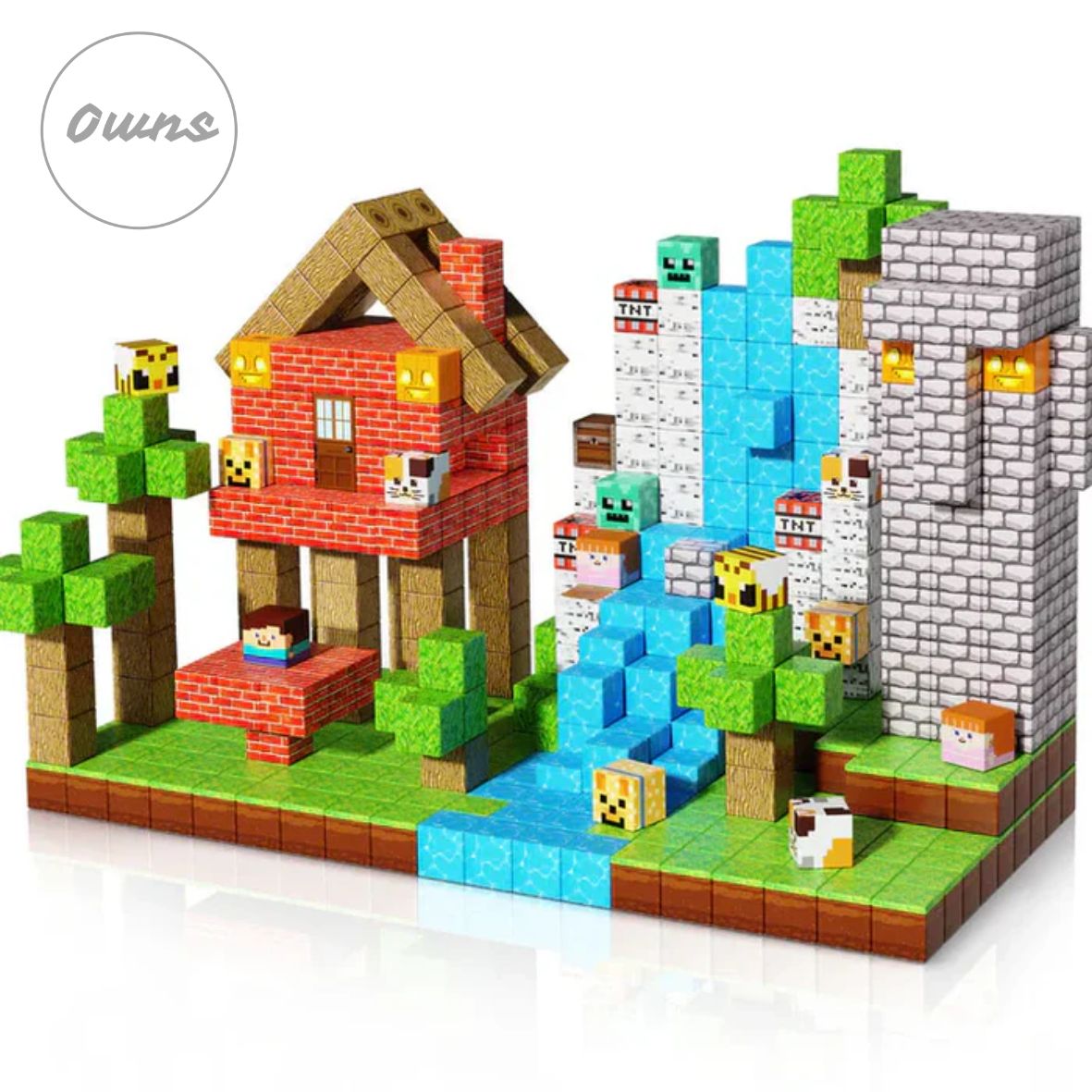 Bloques Magnéticos DecoBricks™ – Haz que tus hijos diseñen, creen y aprendan jugando
