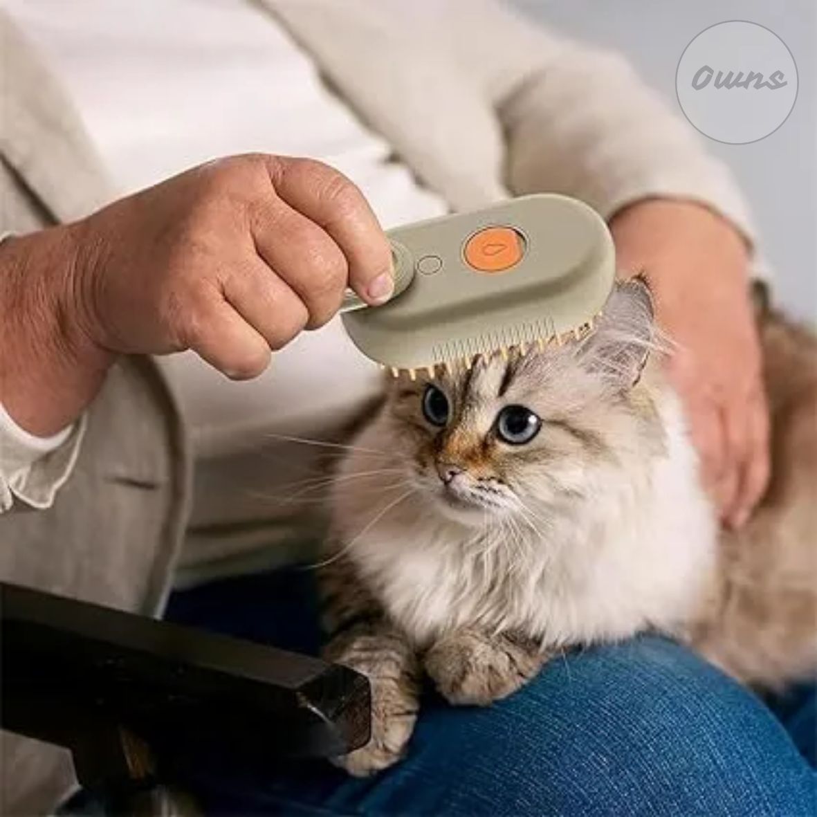 Cepillo de Vapor LumiPet™ – Cepillo premium que hidrata y cuida el pelaje de tu mascota