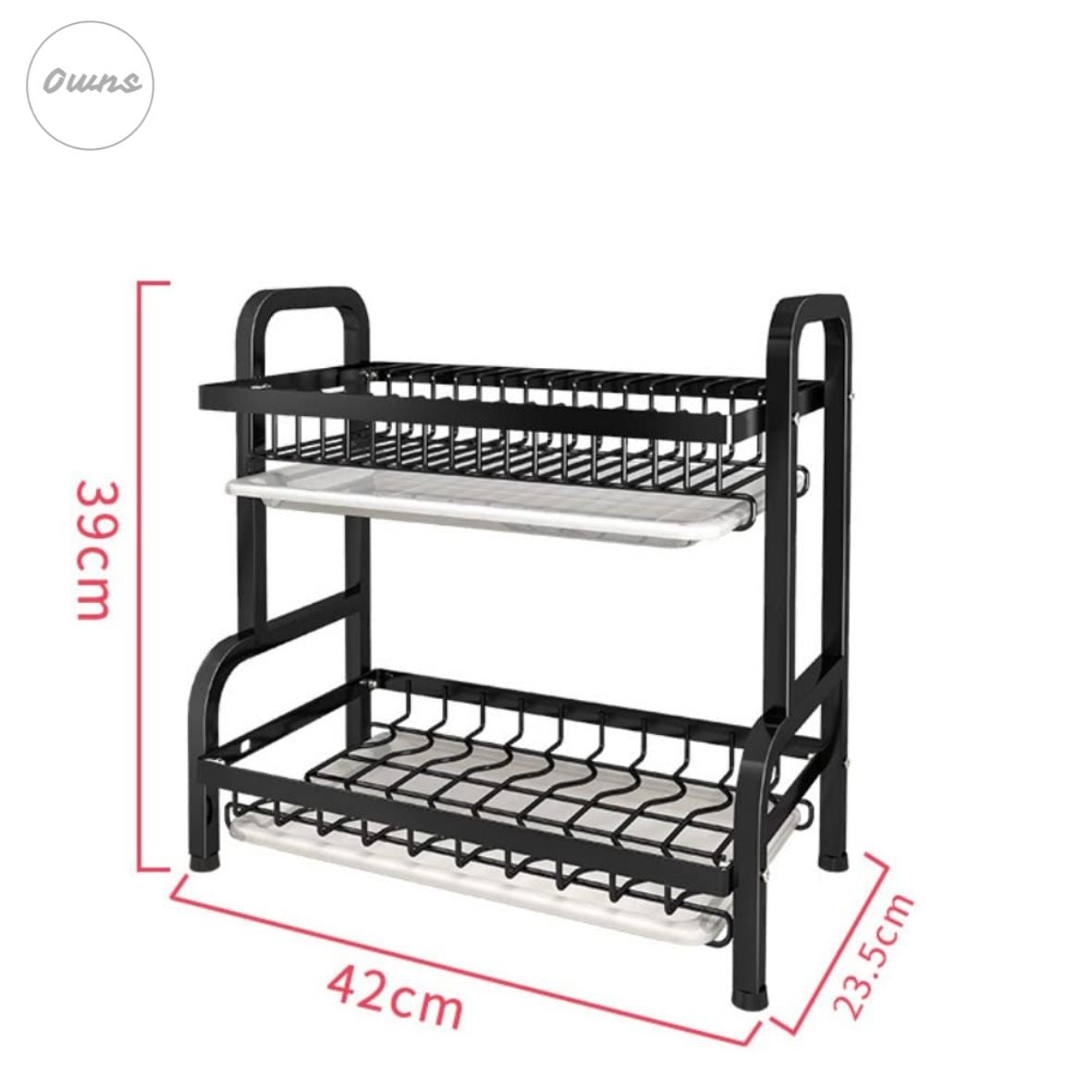 Escurridor DobleFlow™ – Maximiza el espacio de tu cocina con orden vertical