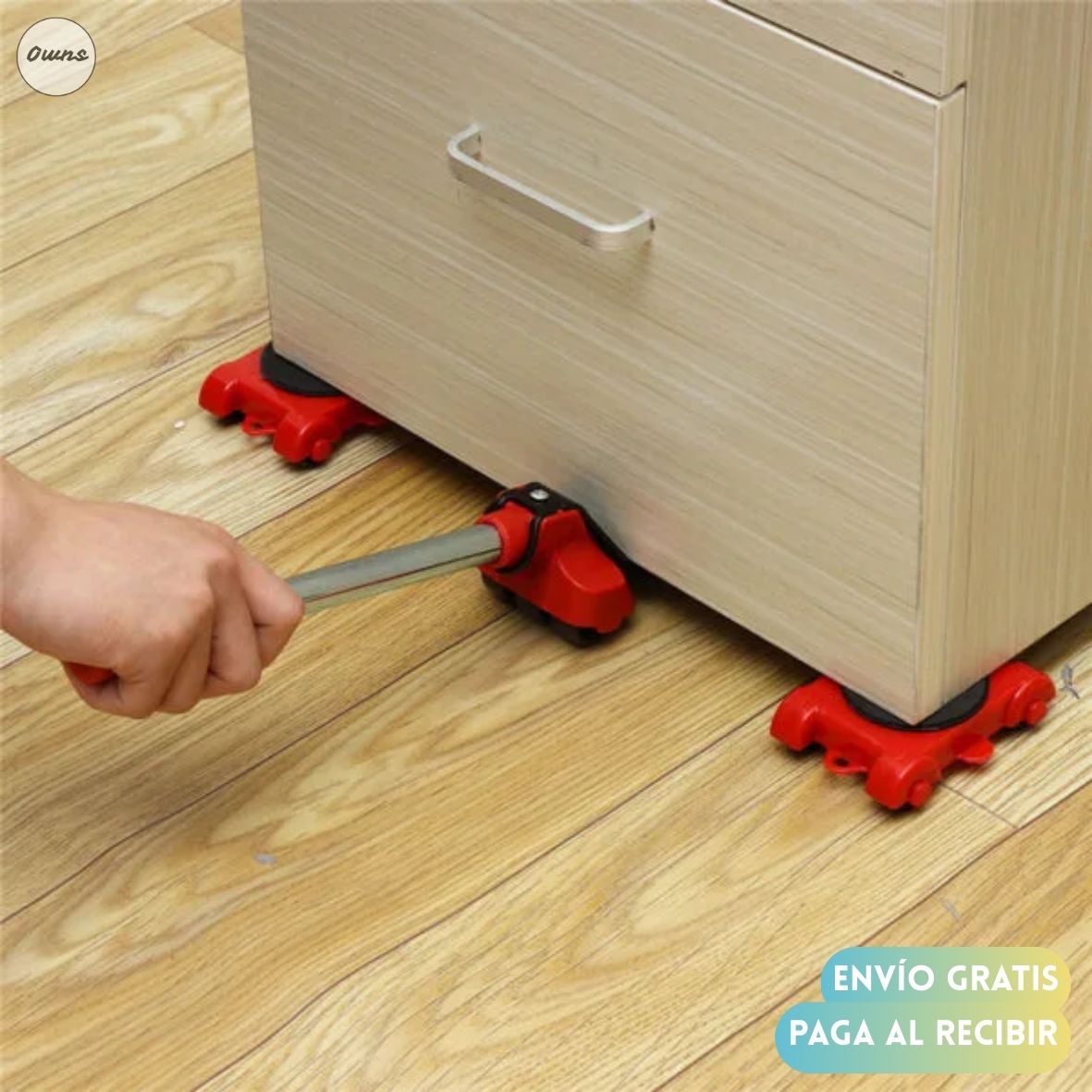 Kit Levanta Muebles SafeLift™ – Mueve muebles pesados sin esfuerzo ni dolor de espalda