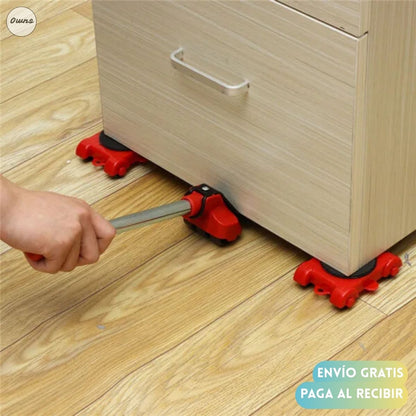 Kit Levanta Muebles SafeLift™ – Mueve muebles pesados sin esfuerzo ni dolor de espalda