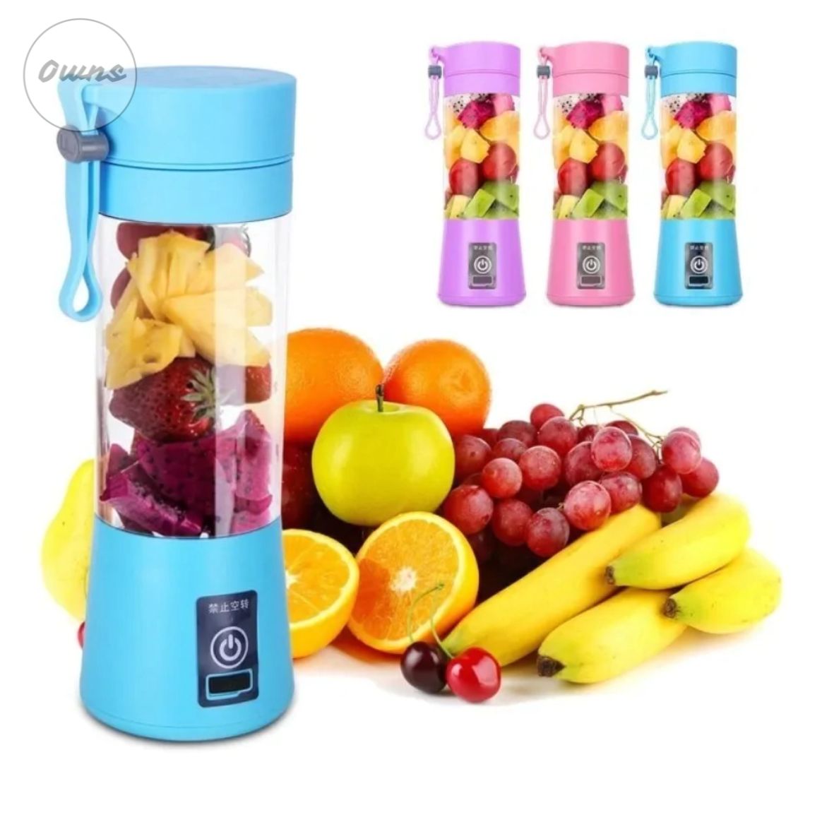 Mini Licuadora FitGo™  380 mL – Smoothies rápidos para días en movimiento
