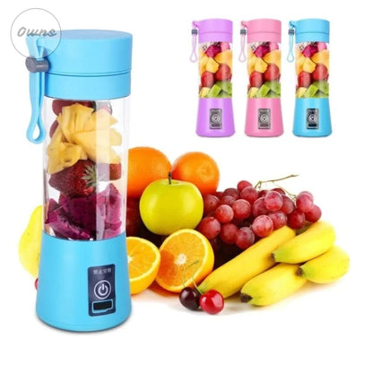Mini Licuadora FitGo™  380 mL – Smoothies rápidos para días en movimiento