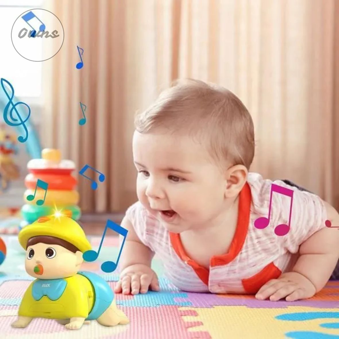 Muñeco Gateador GateaPro™ - Aprende a gatear seguro y divertido desde tus primeros pasos