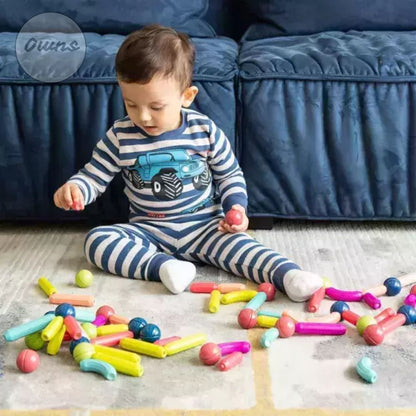 Juego Magnético CreaMind Blocks™ – Inspira imaginación y aprendizaje seguro