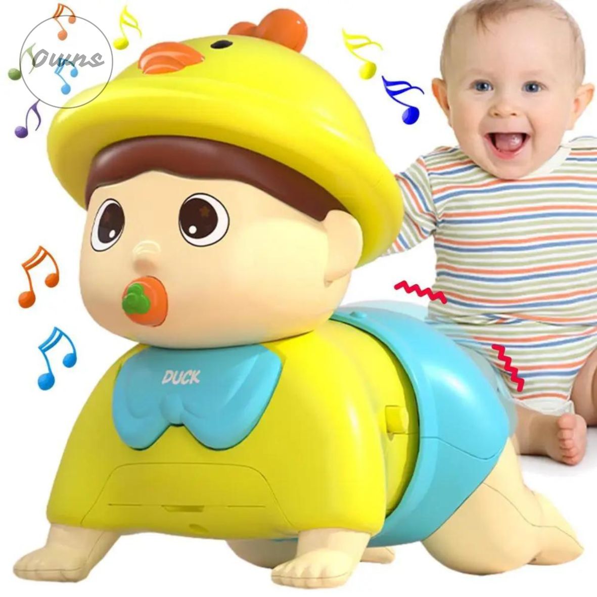 Muñeco Gateador GateaPro™ - Aprende a gatear seguro y divertido desde tus primeros pasos