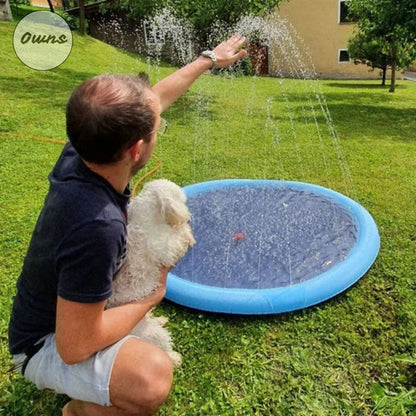 Alfombra Piscina PawSplash™ - Mantén a tu perro fresco y saludable todo el verano