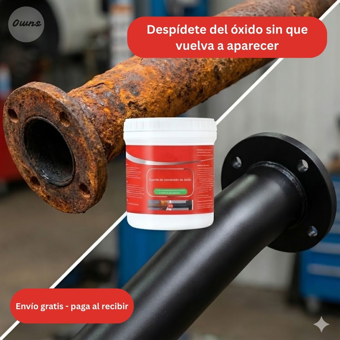 Removedor de Óxido SteelCare™ 300g – Protección duradera