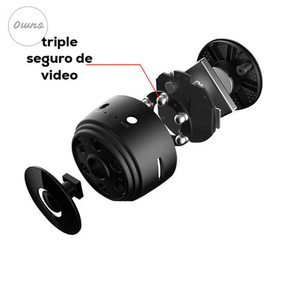 Mini Cámara HomeGuard™ A9 - Observa lo que pasa en casa, estés donde estés