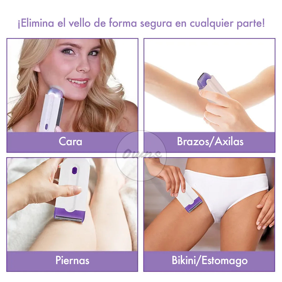 Depiladora Láser DepiPRO – Depila sin dolor – Piel suave y lista en minutos